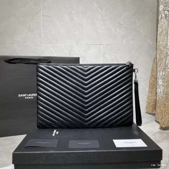 Repzbay REP YSL CLUTCH MONOGRAM 0614